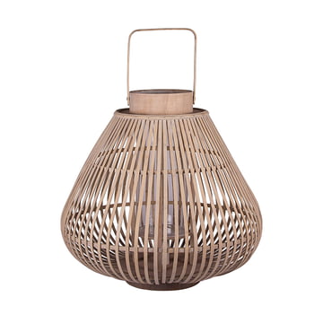 Sahara Bambus Laterne L Ø 44 x H 38 cm von von Broste Copenhagen in natur